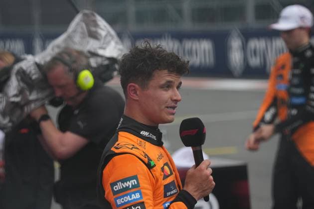03.05.2025, Miami International Autodrome, Miami, Formula 1 Crypto.com Miami Grand Prix 2025 ,im Bild Sieger Lando Norris (GBR), McLaren F1 Team (Photo by Hasan Bratic DeFodi Images)