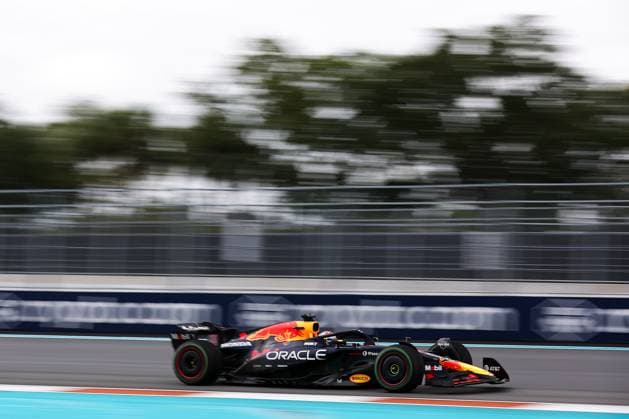 F1 - MIAMI GRAND PRIX 2025 01 VERSTAPPEN Max (nld), Red Bull Racing RB21, action during the Formula 1 Crypto.com Miami Grand Prix 2025, 6th round of the 2025 FIA Formula One World Championship, WM, Weltmeisterschaft from May 2 to 4, 2025 on the Miami International Autodrome, in Miami Gardens, Florida, United States of America - Miami GardensUnited States  Copyright: xEricxAlonsox