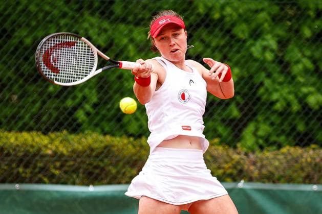 Papadakis, Lena (LTTC Rot-Weiß Berlin), 1. Bundesliga Damen: LTTC Rot-Weiß vs. GW Luitpoldpark München, Berlin, LTTC Rot-Weiß , 04.05.2025,