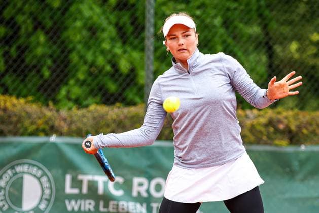 Duerst, Jenny SUI (LTTC Rot-Weiß ), 1. Bundesliga Damen: LTTC Rot-Weiß vs. GW Luitpoldpark München, Berlin, LTTC Rot-Weiß , 04.05.2025,