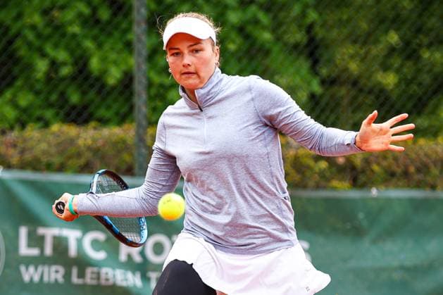 Duerst, Jenny SUI (LTTC Rot-Weiß ), 1. Bundesliga Damen: LTTC Rot-Weiß vs. GW Luitpoldpark München, Berlin, LTTC Rot-Weiß , 04.05.2025,