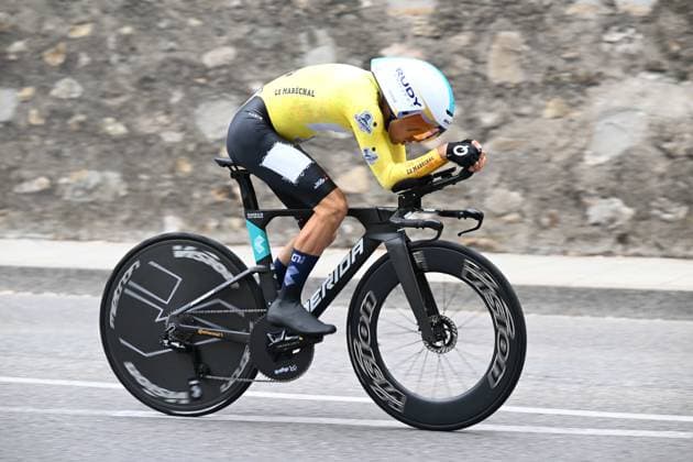 04-05-2025 Tour De Romandie; Tappa 05 Geneve; 2025, Bahrain - Victorious; Martinez, Lenny; Geneve; 