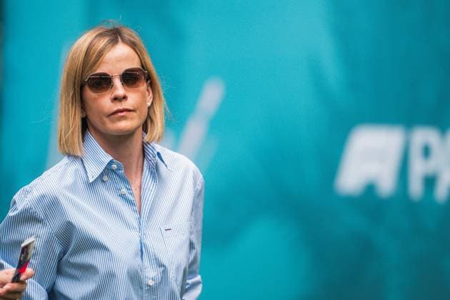 Susie Wolff (Managing Director of F1 ACADEMY) USA, Formel 1 Weltmeisterschaft, Crypto.com Miami Grand Prix, Miami International Autodrome, Saison 2025, 04.05.2025 USA, Formel 1 Weltmeisterschaft, Crypto.com Miami Grand Prix, Miami International Autodrome, Saison 2025, 04.05.2025 Miami Copyright: xEibner-Pressefoto MaëvaxBurillox EP_MBO
