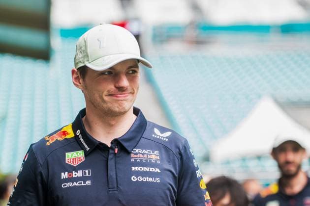 Max Verstappen (Oracle Red Bull Racing, Niederlande, 01) USA, Formel 1 Weltmeisterschaft, Crypto.com Miami Grand Prix, Miami International Autodrome, Saison 2025, 04.05.2025 USA, Formel 1 Weltmeisterschaft, Crypto.com Miami Grand Prix, Miami International Autodrome, Saison 2025, 04.05.2025 Miami Copyright: xEibner-Pressefoto MaëvaxBurillox EP_MBO