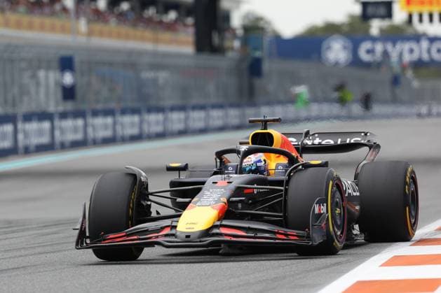 Max Verstappen (Oracle Red Bull Racing), Grosser Preis von Miami, Motorsport, Herren, Formel 1, Rennen, 04.05.2025 Miami Florida USA