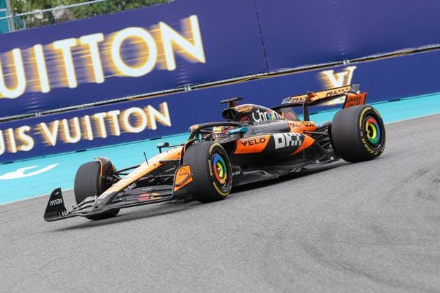 Oscar Piastri (McLaren Formula 1 Team), Grosser Preis von Miami, Motorsport, Herren, Formel 1, Rennen, 04.05.2025 Miami Florida USA