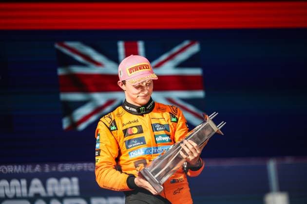 81 Oscar Piastri (AUS, McLaren F1 Team), F1 Grand Prix of Miami at Miami International Autodrome on May 4, 2025 in Miami Gardens, United States of America. (Photo by HOCH ZWEI) Miami Gardens United States of America
