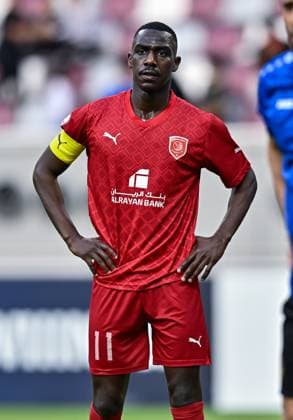 AL-DUHAIL SC v AL-SAILIYA SC - AMIR CUP QATAR 24 25 ROUND 16 AlMoez Ali Abdulla of Al-Duhail SC is playing in the Amir Cup Qatar 24 25 round 16 match between Al-Duhail SC and Al-Sailiya SC at Khalifa International Stadium in Doha, Qatar on 05 May 2025. DOHA Qatar Copyright: xNOUSHADx