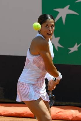 Giorgia Pedone (ITA) during the 1th round against Lulu Sun (NZL) of the WTA, Tennis Damen Master 1000 Internazionali BNL d Italia tournament at Foro Italico on May 06, 2025 Fabrizio Corradetti LiveMedia  Copyright: xFabrizioxCorradetti IPAxSportx xipa-agency.netx xx IPA_57326336 IPA_Agency_IPA57326336