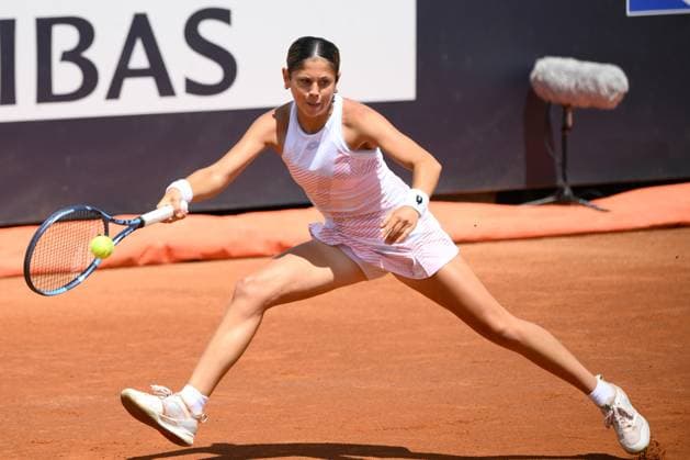 Giorgia Pedone (ITA) during the 1th round against Lulu Sun (NZL) of the WTA, Tennis Damen Master 1000 Internazionali BNL d Italia tournament at Foro Italico on May 06, 2025 Fabrizio Corradetti LiveMedia  Copyright: xFabrizioxCorradetti IPAxSportx xipa-agency.netx xx IPA_57326373 IPA_Agency_IPA57326373