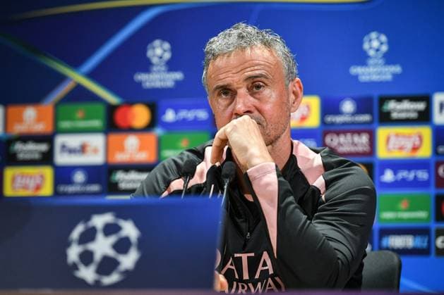 PSG presser before facing Arsenal - FA Paris Saint-Germain’s head coach Luis Enrique speaks during a press conference, PK, Pressekonferenz at the PSG Campus on May 6, 2025, before the UEFA Champions League football match between Paris Saint-Germain and Arsenal FC at the Parc des Princes Stadium in Paris on May 7, 2025. Photo by Firas Abdullah ABACAPRESS.COM Paris Ile-de-France France  Copyright: xAbdullahxFiras ABACAx