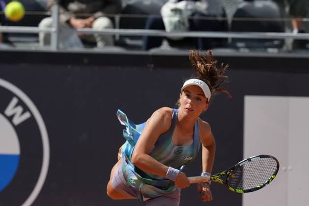 Lucia Bronzetti (ITA) vs Anastasija Sevastova (LAT) of the WTA, Tennis Damen Master 1000 Internazionali BNL d™Italia tournament at Foro Italico on May 06, 2025 (Alfredo Falcone LaPresse)  Copyright: xAlfredoxFalcone LaPressex