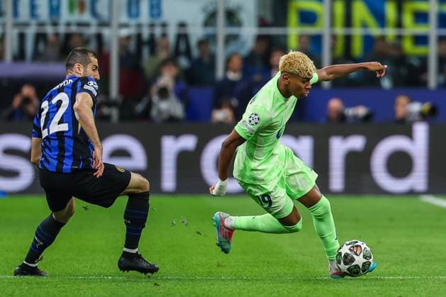 FC Internazionale vs FC Barcelona, Barca - UEFA Champions League 2024 25 Semi Final - 2nd leg - 06 05 2025 Lamine Yamal of FC Barcelona seen in action during UEFA Champions League 2024 25 Semi Final - 2nd leg football match between FC Internazionale and FC Barcelona at San Siro Stadium Copyright: xBEAUTIFULxSPORTS Carabellix