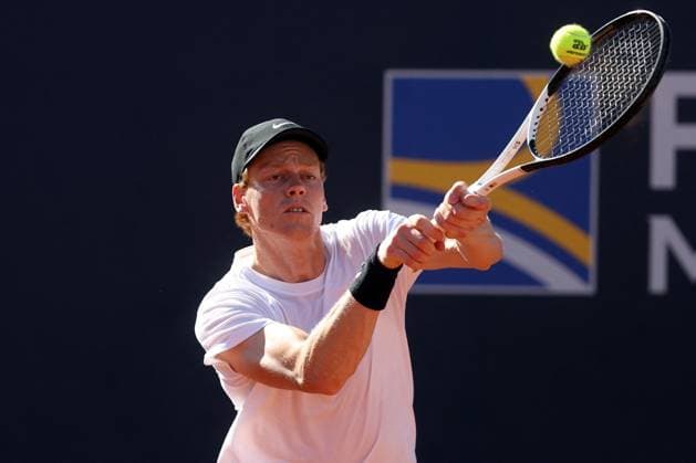 Tennis: Jannik Sinner ranking 1, ATP, Tennis Herren and WTA, Tennis Damen Master 1000 training session at the Foro Italico in Rome Rome Italy 06.05.2025: Jamie Sinner ranking 1 during the training session at the Internazionali BNL d Italia 2025 ATP and WTA Master 1000 circuit in Rome at the Foro Italico. Rome italy Italy  Copyright: xIPA ABACAx