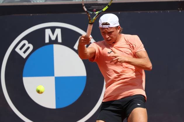 Rome, Italy: Tennis Internazionali d Italia BNL, Alexandre Muller (FRA), Rome, May 7, 2025. Photo Rome, Tennis International Of Italy BNL  - ZUMAp169 0816871622st Copyright: xFelicexCalabrox