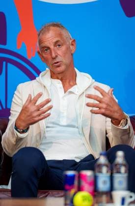 TENNIS - ATP, Tennis Herren Erste Bank Open VIENNA,AUSTRIA,07.MAY.25 - TENNIS - ATP World Tour, Erste Bank Open, preview, press conference, PK, Pressekonferenz Image shows Thomas Muster.  GEPAxpictures xEdgarxEisner