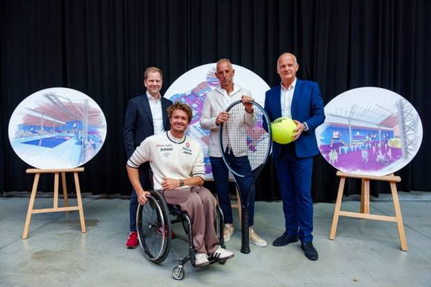 Sport Bilder des Tages TENNIS - ATP, Tennis Herren Erste Bank Open VIENNA,AUSTRIA,07.MAY.25 - TENNIS - ATP World Tour, Erste Bank Open, preview, press conference, PK, Pressekonferenz Image shows .  GEPAxpictures xEdgarxEisner