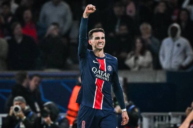 May 7, 2025, Paris, France, France: Fabian RUIZ of PSG celebrates his goal during the UEFA Champions League match between Paris Saint-Germain and Arsenal FC at Parc des Princes Stadium on May 07, 2025 in Paris, France. Paris France - ZUMAm308 20250507_zsp_m308_003 Copyright: xMatthieuxMirvillex