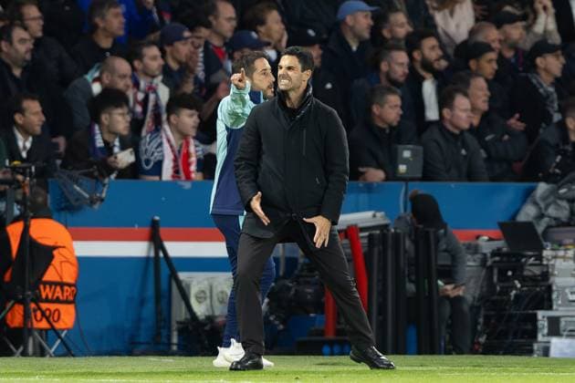 Paris Saint-Germain v Arsenal Arsenal manager Mikel Arteta during the Paris Saint-Germain v Arsenal UEFA Champions League Semi-final 2nd leg at the Parc de Princes, Paris, France on 7 May 2025 Credit: Ian Stephen Every Second Media Editorial use only. All images are copyright Every Second Media Limited. No images may be reproduced without prior permission. Copyright: xIMAGO EveryxSecondxMediax ESM-1469-0024 IanxStephenx xEveryxSecondxMediax