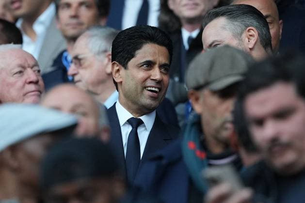 PSG president Nasser Al-Khelaifi Paris Saint-Germain v Arsenal, UEFA Champions League, Semi Final, Second Leg, Football, Parc des Princes, Paris, France - 07 May 2025 EDITORIAL USE ONLY No use with unauthorised audio, video, data, fixture lists, club league logos or live services. Online in-match use limited to 120 images, no video emulation. No use in betting, games or single club league player publications.  Copyright: xDavexWinter Shutterstockx 15288067fn