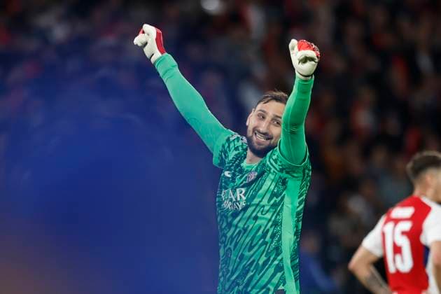 May 7, 2025, Paris, Paris, France: GIANLUIGI DONNARUMMA (GK) of Paris Saint Germain celebrate during the UEFA Champions League semi-final 2nd leg between Paris Saint Germain and Arsenal at the Parc des Princes Stadium - Paris - France Paris France - ZUMAb253 20250507_zsp_b253_043 Copyright: xLoicxBaratouxx