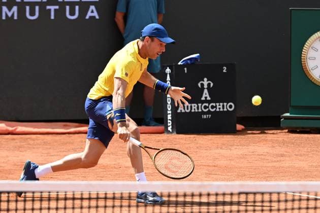 TENNIS - Internazionali di Tennis - Internazionali BNL d Italia Roberto Bautista Agut during of the Internazionali BNL D Italia 2025 at Foro Italico on May 8, 2025 in Rome, Italy Rome Italy  Copyright: xIPAxSport ABACAx