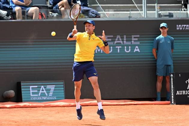 Roberto Bautista Agut during of the Internazionali BNL D Italia 2025 at Foro Italico on May 8, 2025 in Rome, Italy  Copyright: xAndreaxRosito IPAxSportx xipa-agency.netx xx IPA_57397948 IPA_Agency_IPA57397948