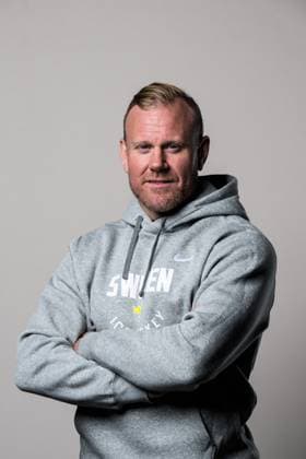 250508 Assistant general manager Patric Hörnqvist of Sweden poses for a portrait ahead of the 2025 IIHF Ice hockey, Eishockey World Championship, WM, Weltmeisterschaft on May 8, 2025 in Stockholm. Editors note: Background has been retouched. Photo: Joel Marklund BILDBYRAN kod JM JM0670 bbeng ishockey ice hockey ishockey-vm 2025 vm 2025 iihf world championship porträtt sverige sweden Copyright: JOELxMARKLUND BB250508JM055