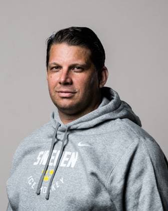 250508 General manager Josef Boumedienne of Sweden poses for a portrait ahead of the 2025 IIHF Ice hockey, Eishockey World Championship, WM, Weltmeisterschaft on May 8, 2025 in Stockholm. Editors note: Background has been retouched. Photo: Joel Marklund BILDBYRAN kod JM JM0670 bbeng ishockey ice hockey ishockey-vm 2025 vm 2025 iihf world championship porträtt sverige sweden Copyright: JOELxMARKLUND BB250508JM058