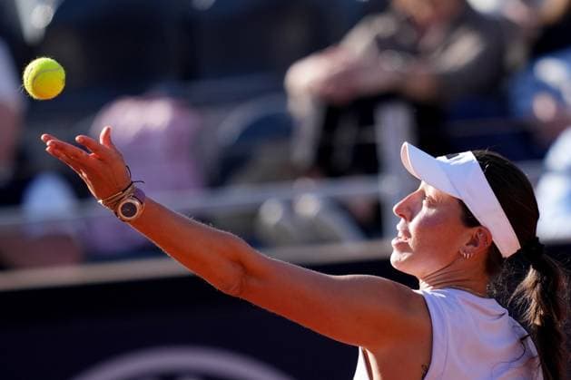 Jessica Pegula (USA) during the 3th round against Ashlyn Krueger (USA) of the WTA, Tennis Damen Master 1000 Internazionali BNL d™Italia tournament at Foro Italico on May 08, 2025 (Alfredo Falcone LaPresse)  Copyright: xAlfredoxFalcone LaPressex