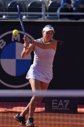 Jessica Pegula (USA) during the 3th round against Ashlyn Krueger (USA) of the WTA, Tennis Damen Master 1000 Internazionali BNL d™Italia tournament at Foro Italico on May 08, 2025 (Alfredo Falcone LaPresse)  Copyright: xAlfredoxFalcone LaPressex