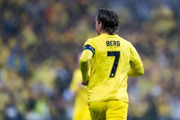 250508 Patrick Berg of Bodo Glimt during the UEFA Europa League semi-final football match between Bodo Glimt and Tottenham on May 8, 2025 in Bodo. Photo: Vegard Grott BILDBYRAN kod VG VG0750 bbeng fotboll football soccer fotball uefa europa league europa league bodo glimt bodo glimt tottenham hotspur spurs Copyright: VEGARDxGRoTT BB250508VG019