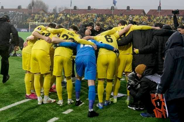 UEFA Europa leauge 2024 2025 Bodo Glimt Tottenham Bodo 20250508 UEFA Europa leauge between Bodo Glimt and Tottenham at Aspmyra stadium Photo Stian Lysberg Solum NTB Bodo Norge EDITORIAL USE ONLY RESTRICTED USE FOR BETTING COMPANIES  Copyright: xStianxLysbergxSolumx xNTBx