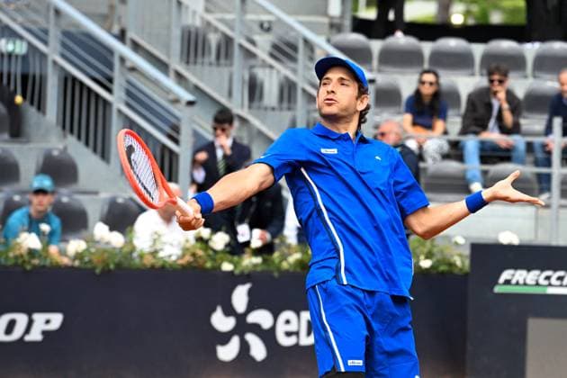 TENNIS - Internazionali di Tennis - Internazionali BNL d Italia Francesco Passaro during of the Internazionali BNL D Italia 2025 at Foro Italico on May 9, 2025 in Rome, Italy Rome Italy  Copyright: xIPAxSport ABACAx