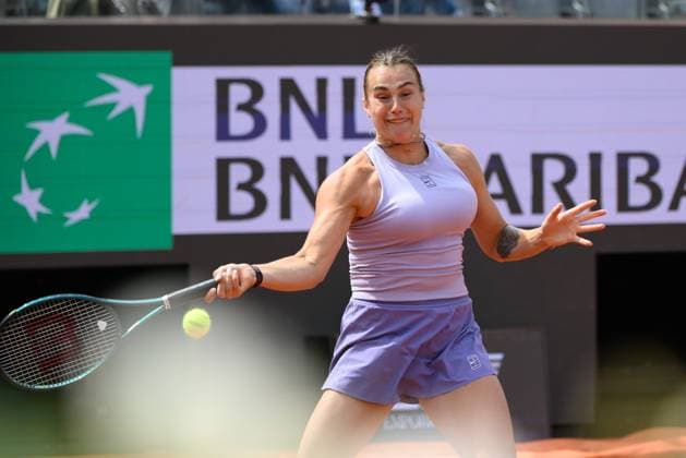 Aryna Sabalenzka (RUS) during the 2th round against Anastasia Potapova (RUS) of the WTA, Tennis Damen Master 1000 Internazionali BNL D Italia tournament at Foro Italico on May 09, 2025 Fabrizio Corradetti LiveMedia  Copyright: xFabrizioxCorradetti IPAxSportx xipa-agency.netx xx IPA_57446842 IPA_Agency_IPA57446842