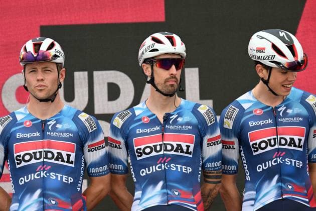 09-05-2025 Giro D italia; Tappa 01 Durres - Tirana; 2025, Soudal - Quick Step; Cattaneo, Mattia; Durres; 
