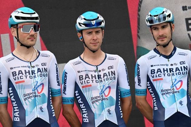 09-05-2025 Giro D italia; Tappa 01 Durres - Tirana; 2025, Bahrain - Victorious; Tiberi, Antonio; Durres; 