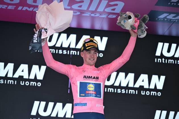 09-05-2025 Giro D italia; Tappa 01 Durres - Tirana; 2025, Lidl - Trek; Pedersen, Mads; Tirana; 
