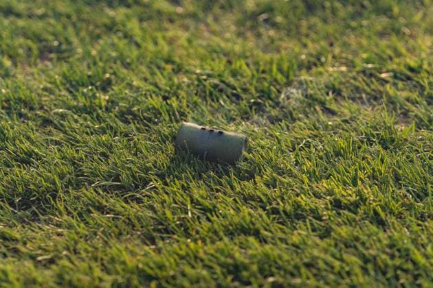 09.05.2025, Preussen Münster vs. Hertha BSC, 2. Bundesliga, 33. Spieltag Rauch Dunst Nebel - Schlechte Bedingungen zum Anpfiff nach der Pyro Choreo der Münster Fans Wichtiger Hinweis: Gemaess den Vorgaben der DFL Deutsche Fussball Liga bzw. des DFB Deutscher Fussball-Bund ist es untersagt, in dem Stadion und oder vom Spiel angefertigte Fotoaufnahmen in Form von Sequenzbildern und oder videoaehnlichen Fotostrecken zu verwerten