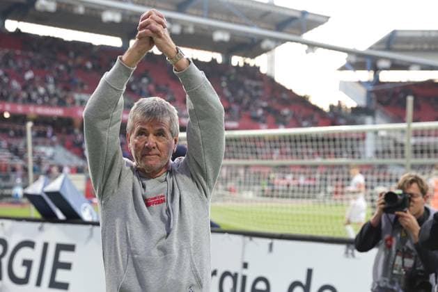 Friedhelm Funkel, Köln, nach dem Rückrundenspiel der Saison 2024 2025 zwischen dem 1. FC Nürnberg und dem 1. FC Köln (1:2) in Nürnberg; 09 05 2025 -
