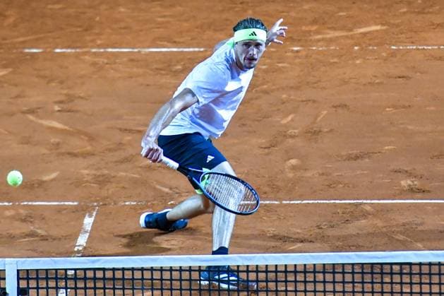 Alexander Zverev during of the Internazionali BNL D Italia 2025 at Foro Italico on May 9, 2025 in Rome, Italy  Copyright: xAndreaxRosito IPAxSportx xipa-agency.netx xx IPA_57467347 IPA_Agency_IPA57467347