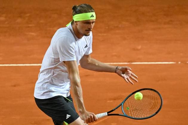 Internazionali BNL d Italia Alexander Zverev during the Internazionali BNL d Italia 2025 at Foro Italico, Italy, May 09th, 2025 Imago-Images Emmefoto Copyright: xImago-Images Emmefotox