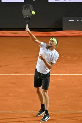 Internazionali BNL d Italia Alexander Zverev during the Internazionali BNL d Italia 2025 at Foro Italico, Italy, May 09th, 2025 Imago-Images Emmefoto Copyright: xImago-Images Emmefotox