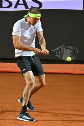Internazionali BNL d Italia Alexander Zverev during the Internazionali BNL d Italia 2025 at Foro Italico, Italy, May 09th, 2025 Imago-Images Emmefoto Copyright: xImago-Images Emmefotox