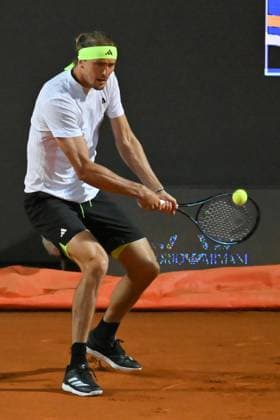 Internazionali BNL d Italia Alexander Zverev during the Internazionali BNL d Italia 2025 at Foro Italico, Italy, May 09th, 2025 Imago-Images Emmefoto Copyright: xImago-Images Emmefotox