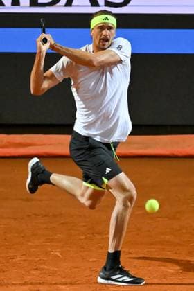 Internazionali BNL d Italia Alexander Zverev during the Internazionali BNL d Italia 2025 at Foro Italico, Italy, May 09th, 2025 Imago-Images Emmefoto Copyright: xImago-Images Emmefotox