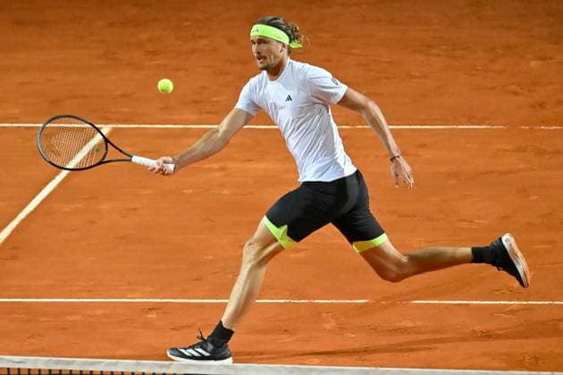 Internazionali BNL d Italia Alexander Zverev during the Internazionali BNL d Italia 2025 at Foro Italico, Italy, May 09th, 2025 Imago-Images Emmefoto Copyright: xImago-Images Emmefotox