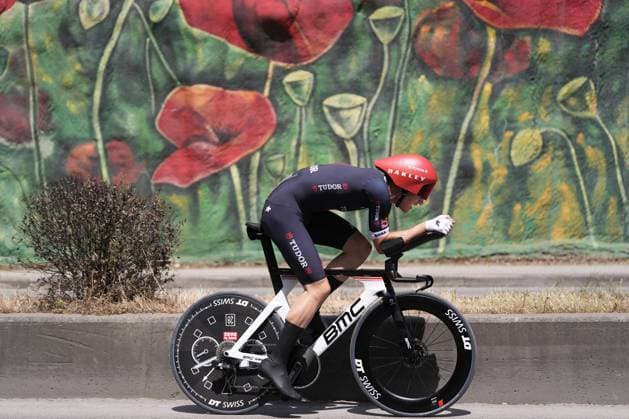 Zijlaard Maikel of Tudor Pro Cycling Team during the stage 2 of the Giro d™Italia from Tirana (Tirane) to Tirana (Tirane) Tudor ITT (Individual Time Trial) Albania - Saturday, May 10, 2025. - cycling.  Copyright: xFabioxFerrari LaPressex