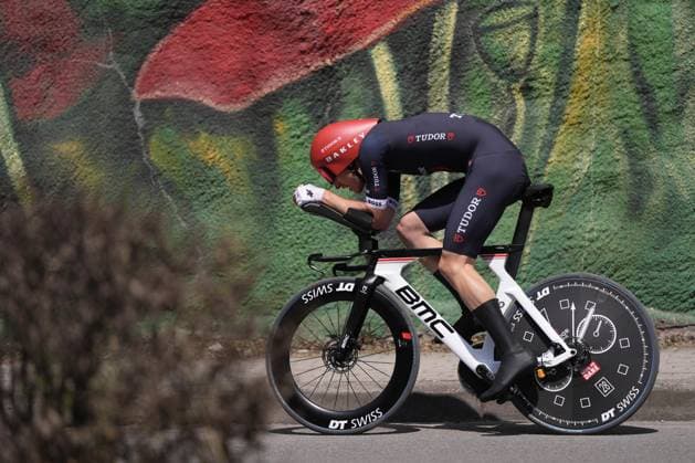 Zijlaard Maikel of Tudor Pro Cycling Team during the stage 2 of the Giro d™Italia from Tirana (Tirane) to Tirana (Tirane) Tudor ITT (Individual Time Trial) Albania - Saturday, May 10, 2025. - cycling.  Copyright: xFabioxFerrari LaPressex