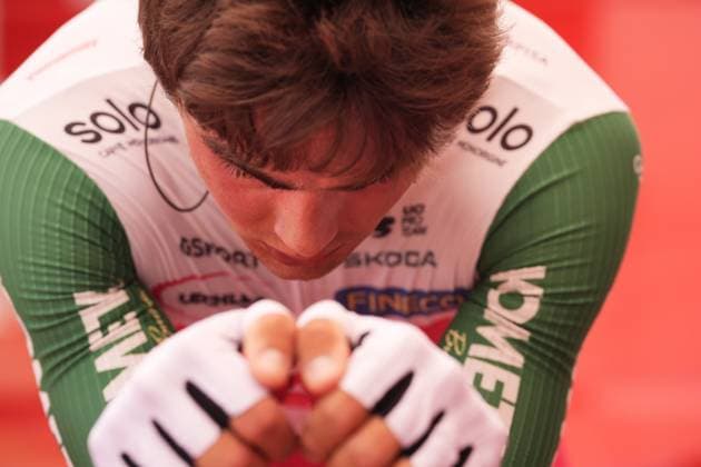 Bais Mattia of Team Polti Visitmalta during the stage 2 of the Giro d™Italia from Tirana (Tirane) to Tirana (Tirane) Tudor ITT (Individual Time Trial) Albania - Saturday, May 10, 2025. - cycling.  Copyright: xMarcoxAlpozzi LaPressex